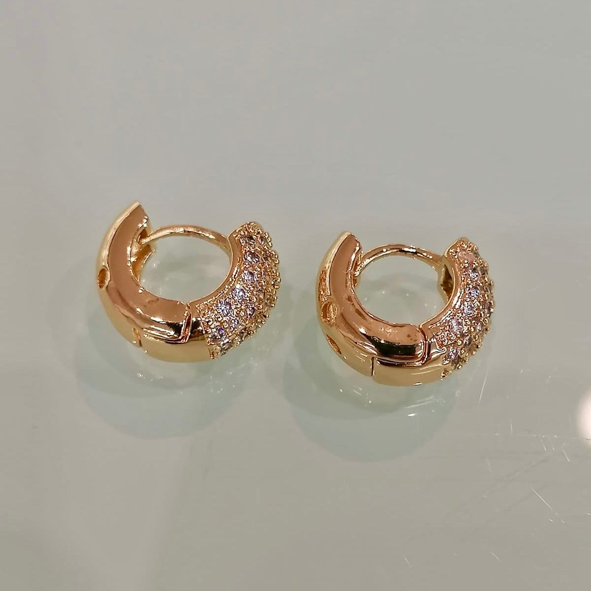 Cerchietti Pavè dorati