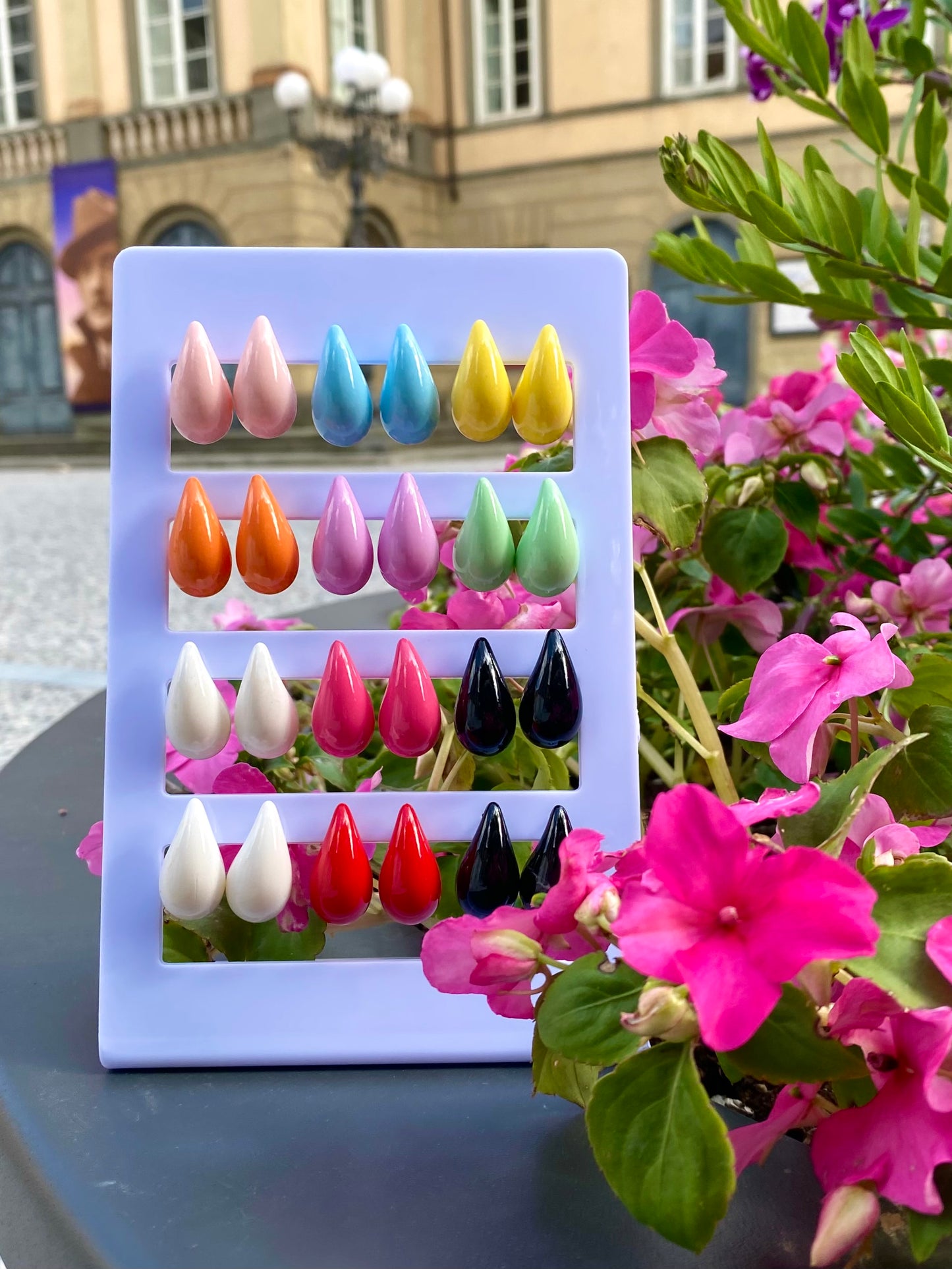 Orecchini Goccia Lucidi 2