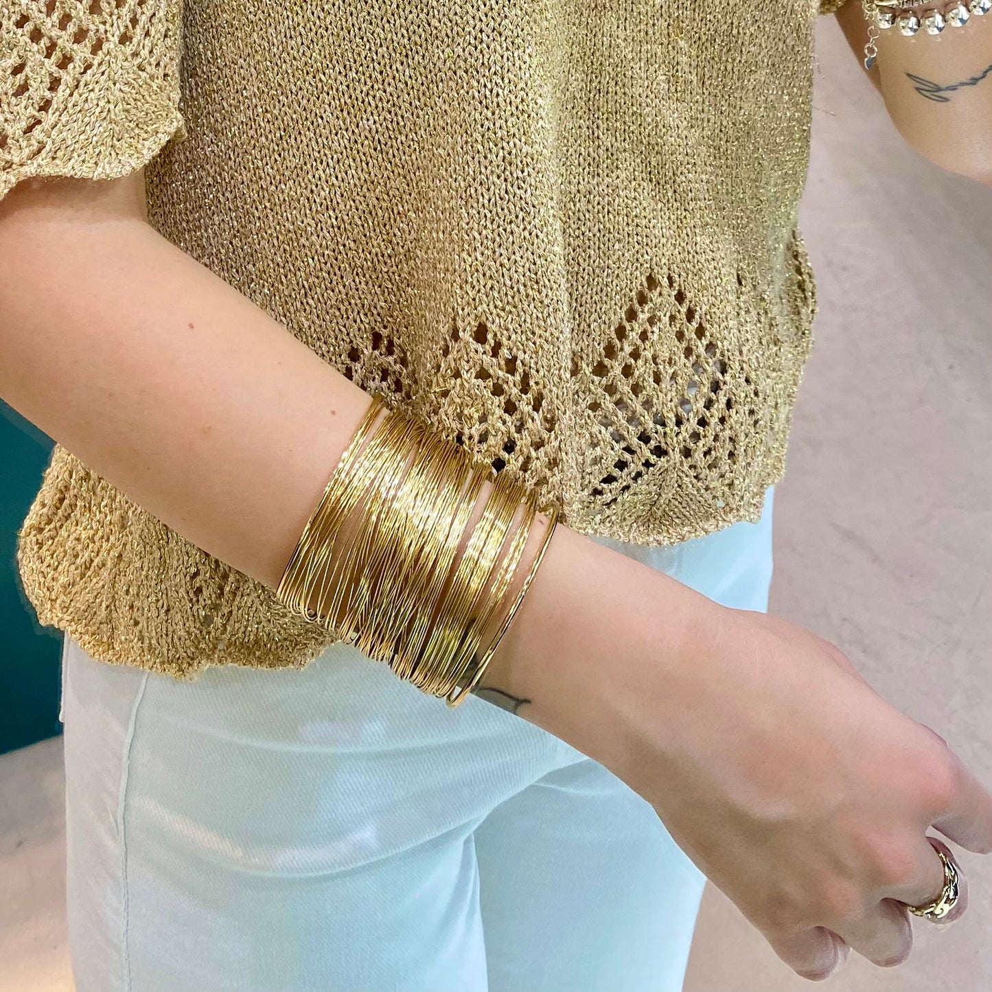 Bracciale millefili rigido