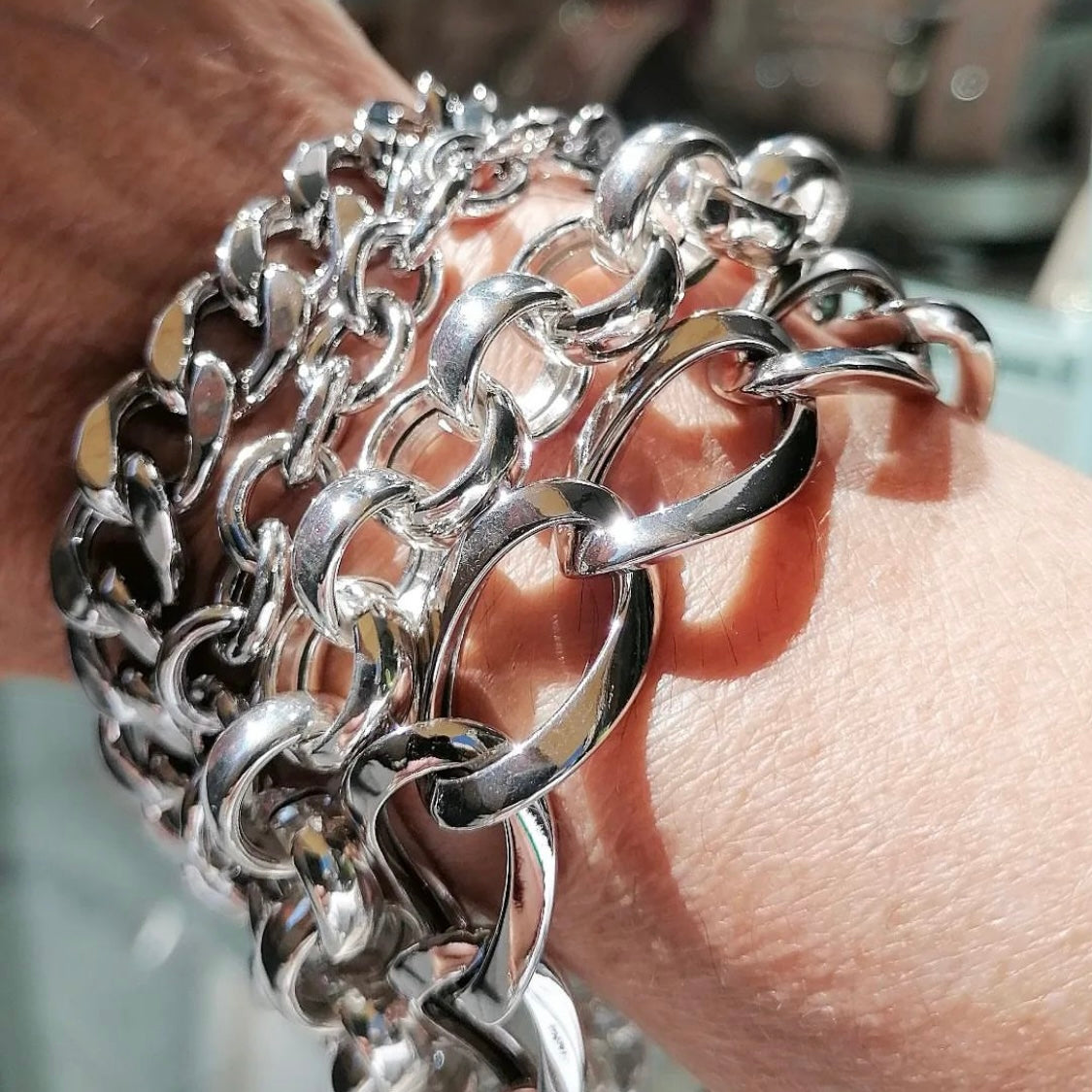 Bracciale catena a filo