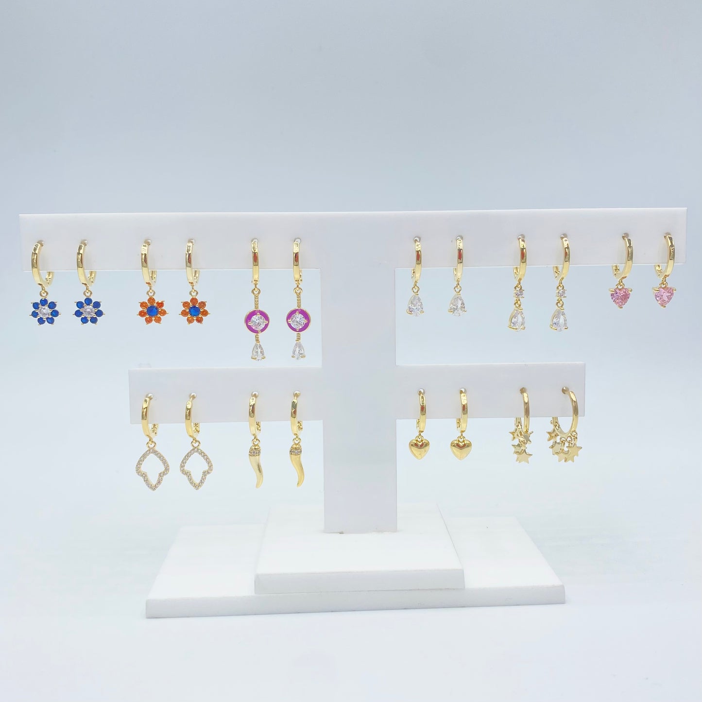 Orecchini scattino con pendente