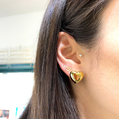 Orecchini Cuore scattino