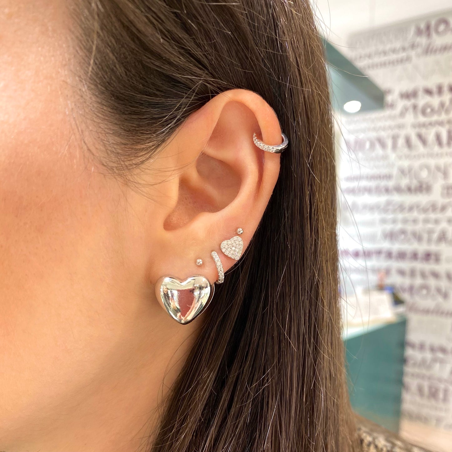 Orecchini Cuore scattino