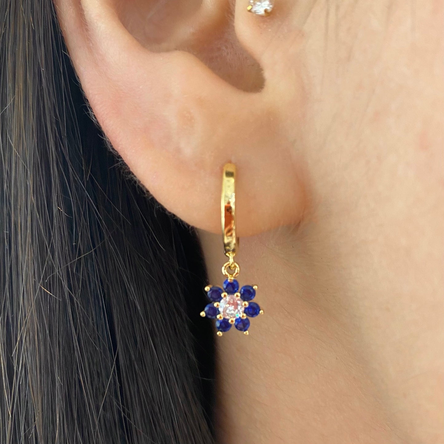 Orecchini scattino con pendente