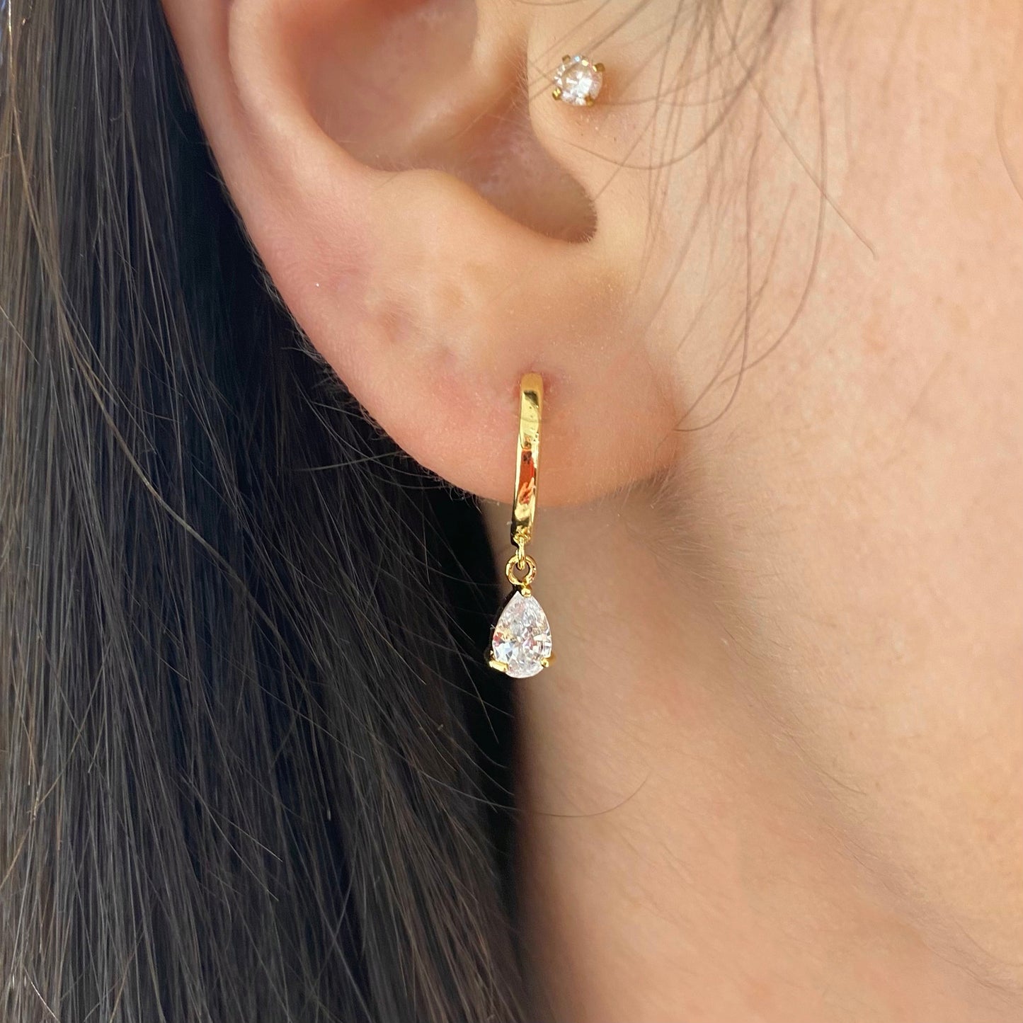 Orecchini scattino con pendente