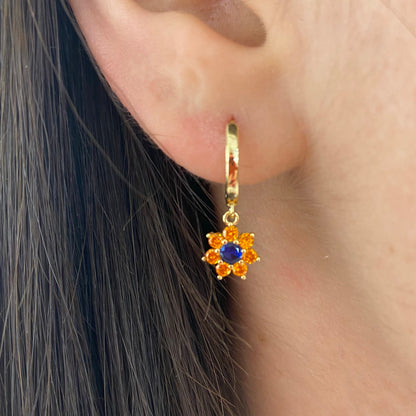 Orecchini scattino con pendente